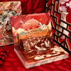 Ancient Style Hand Book Tape Stickers Sticky Notes Gift Box