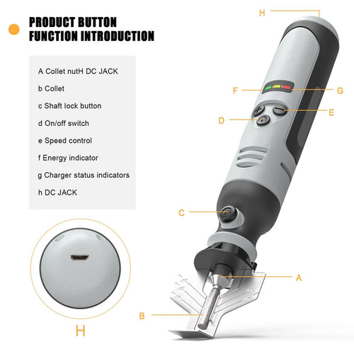 Lithium Electric Grinder Rechargeable Grinder Chain Saw