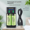 18650 Charger 4 Slot USB Lithium Ion 37V Battery Aani-mh 12V Battery High Current 2A Charging Case