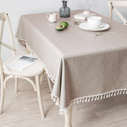 Checkered Tablecloth Rectangular Square Table Picnic Cloth