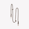 'Brown' - Hands Free Braided Leash