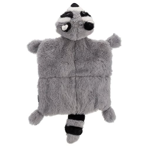 17.5 Raccoon Dog Toy with 4 Squeakers