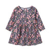 Children's Floral Cotton Long Sleeve Dress