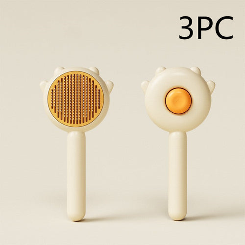 Cat Comb Massager One Tap Fur Punch Out Feature