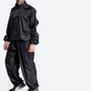 Men's Black Sweating Plus Size Exercise Suit