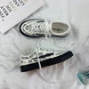 Japanese Little White Shoes Womens Spring Canvas Shoes