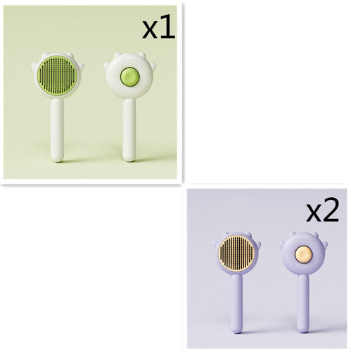 Cat Comb Massager One Tap Fur Punch Out Feature