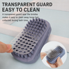 3-in-1 TPR Pet Bath Massage Brush for Dogs and Cats