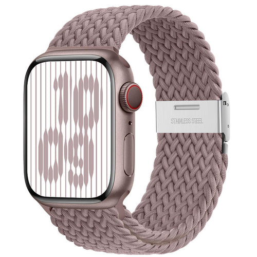 Creative Nylon Loop Elastic Woven Watch Strap
