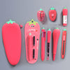 Silicone Pencil Bag Student Cute Plush Storage Bag