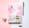Muco Paper Notebook Notebook Sakura Flower Orbit AR Hardcover Student Handbook