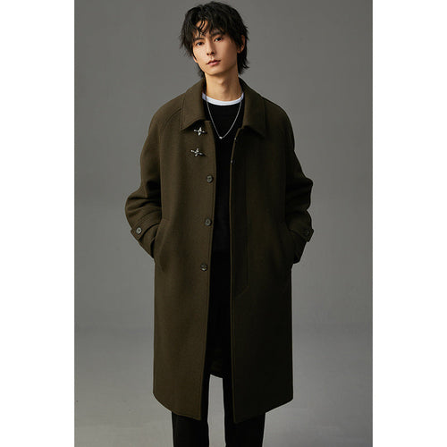 Winter Double-sided Woolen Coat Men