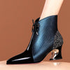 Women's Mid-heel Thick Heel All-match Boots Short Tube