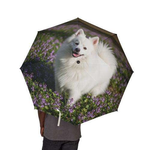 48 Semi-Automatic Umbrella – Windproof Large Travel Rain Umbrella