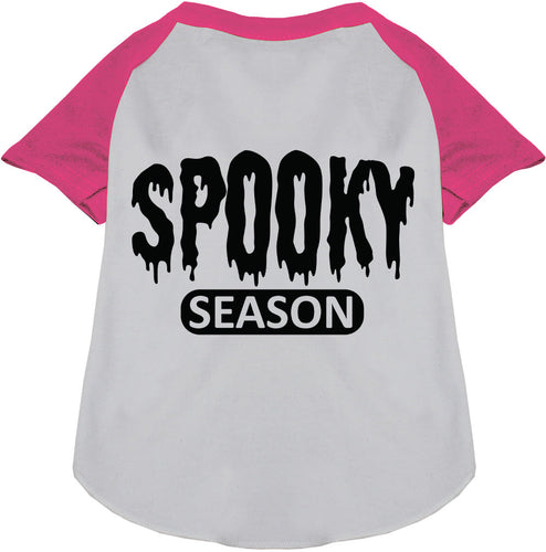 Bloody Spooky Season Pet Raglan Shirt