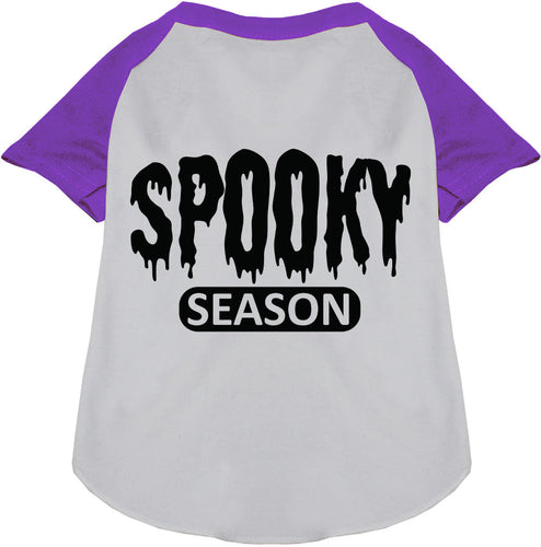 Bloody Spooky Season Pet Raglan Shirt