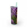 Skinny Tumbler with Straw – 20 oz Stainless Steel Cup
