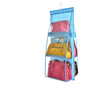 Three-dimensional Six-grid Storage Bag Storage Bag Creative Sundries Bag Daily Storage Non-woven Hanging Dust Bag