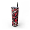 Skinny Tumbler with Straw – 20 oz Stainless Steel Cup