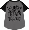 No Tricks, Just Treats Pet Raglan Shirt