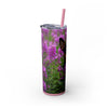 Skinny Tumbler with Straw – 20 oz Stainless Steel Cup
