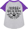 Trick or Treater Guard Patrol Pet Raglan Shirt