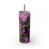 Skinny Tumbler with Straw – 20 oz Stainless Steel Cup