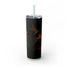 Skinny Tumbler with Straw – 20 oz Stainless Steel Cup