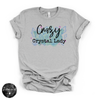 Crazy Crystal Lady Tee | Funny Crystal Lover Graphic T-Shirt