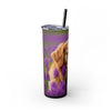 Skinny Tumbler with Straw – 20 oz Stainless Steel Cup