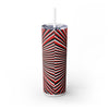 Skinny Tumbler with Straw – 20 oz Stainless Steel Cup