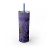 Skinny Tumbler with Straw – 20 oz Stainless Steel Cup