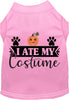 I Ate My Costume Pet Shirt