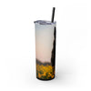 Skinny Tumbler with Straw – 20 oz Stainless Steel Cup