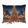 Christmas Tree Lighting Celebration Pet Bed