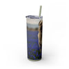 Skinny Tumbler with Straw – 20 oz Stainless Steel Cup