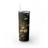Skinny Tumbler with Straw – 20 oz Stainless Steel Cup