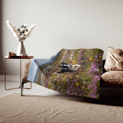 Border Collie Blanket