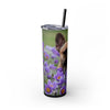 Skinny Tumbler with Straw – 20 oz Stainless Steel Cup