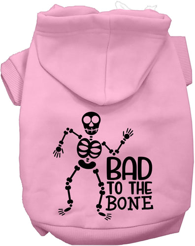 Bad to the Bone Halloween Pet Hoodie
