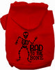 Bad to the Bone Halloween Pet Hoodie