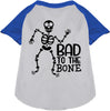 Bad to the Bone Pet Raglan Shirt