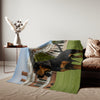 Black and Tan Coonhound Blanket