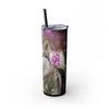 Skinny Tumbler with Straw – 20 oz Stainless Steel Cup