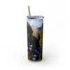 Skinny Tumbler with Straw – 20 oz Stainless Steel Cup