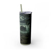 Skinny Tumbler with Straw – 20 oz Stainless Steel Cup