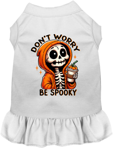 Don't Worry, Be Spooky Halloween Pet Dress