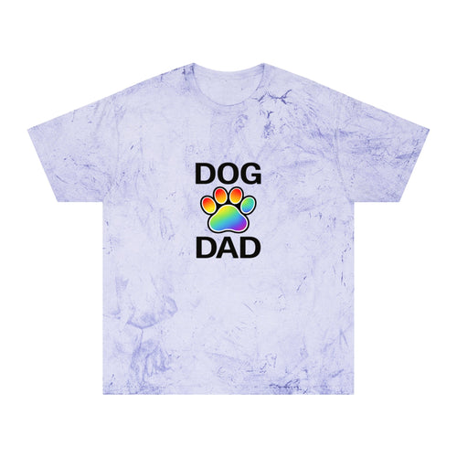 Pride Color Blast Dog Dad Tee Sizes Small - 3XL (4 Colors)