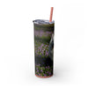 Skinny Tumbler with Straw – 20 oz Stainless Steel Cup