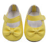 18 Inch American Girl Doll Shoes Solid Color Bow Shoes